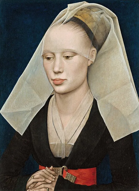 Portrait Of A Lady 23 Wall Art by Rogier van der Weyden - High-Resolution Digital Print