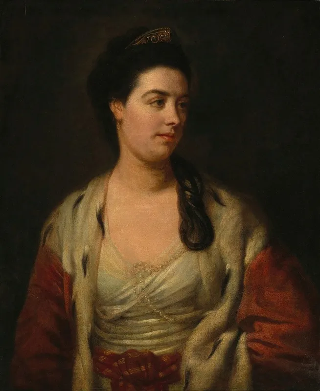 Portrait Of A Lady 242 Wall Art by Giuseppe Marchi - High-Resolution Digital Print