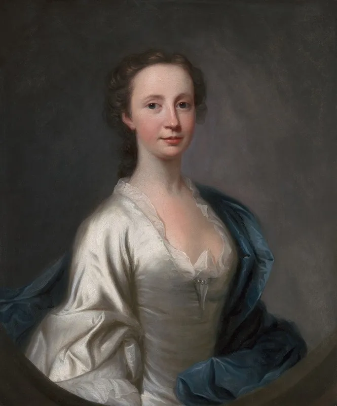 Portrait Of A Lady 24 Wall Art by James Cranke - High-Resolution Digital Print
