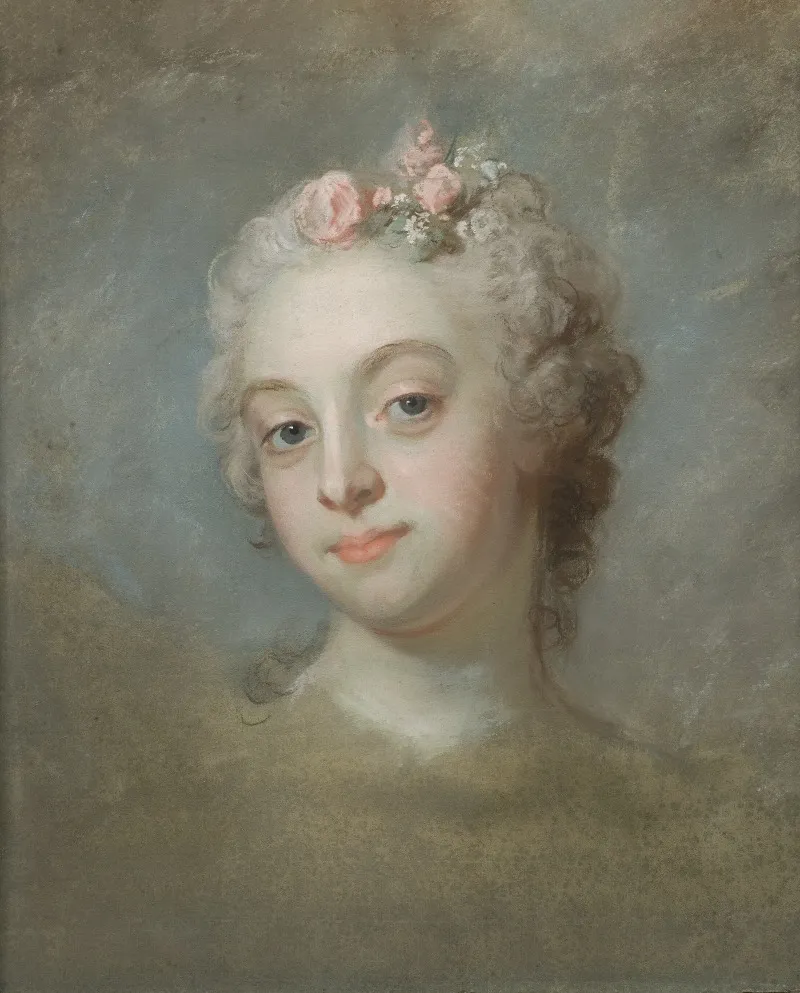 Portrait Of A Lady 252 Wall Art by Gustaf Lundberg - High-Resolution Digital Print