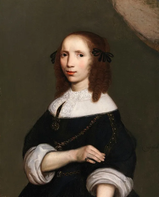 Portrait Of A Lady 257 Wall Art by J.P. van Wyck - High-Resolution Digital Print