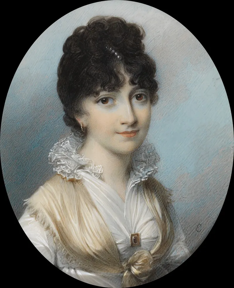 Portrait Of A Lady 263 Wall Art by George Engleheart - High-Resolution Digital Print