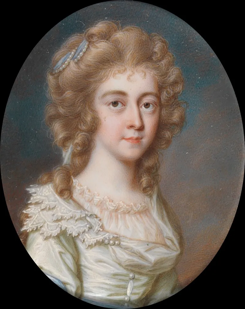 Portrait Of A Lady 268 Wall Art by James Scouler - High-Resolution Digital Print