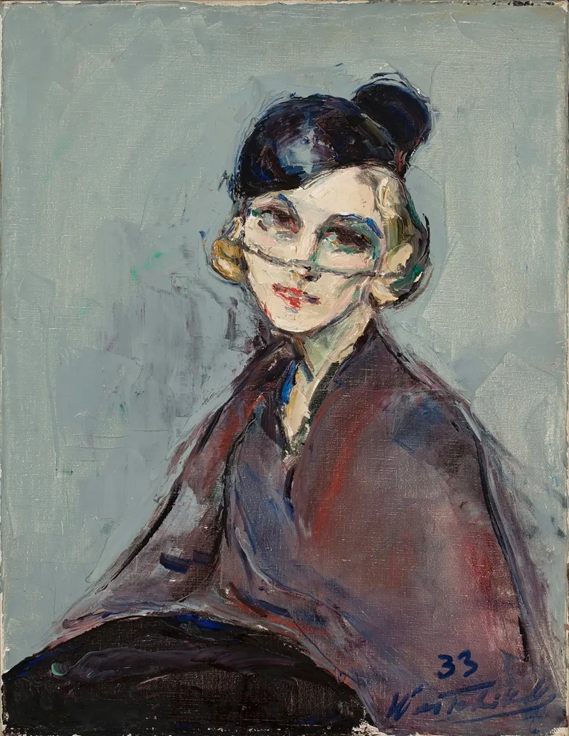 Portrait Of A Lady 304 Wall Art by Włodzimierz Terlikowski - High-Resolution Digital Print