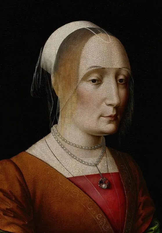 Portrait Of A Lady 3 Wall Art by Benedetto Ghirlandaio - High-Resolution Digital Print