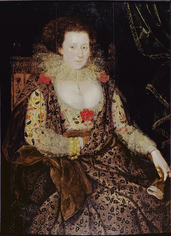 Portrait Of A Lady 61 Wall Art by Marcus Gheeraerts the Younger - High-Resolution Digital Print