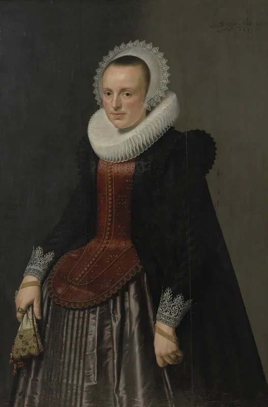 Portrait Of A Lady 70 Wall Art by Nicolaes Eliasz. Pickenoy - High-Resolution Digital Print