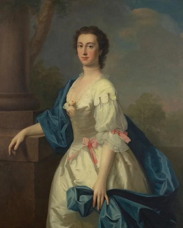 Portrait Of A Lady 81 Wall Art by Follower of Allan Ramsay - High-Resolution Digital Print