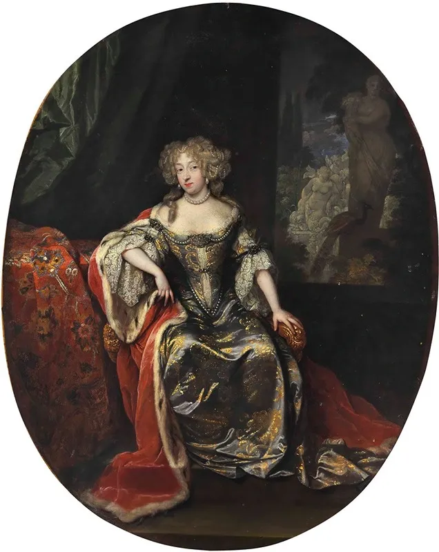 Portrait Of A Lady 98 Wall Art by Caspar Netscher - High-Resolution Digital Print