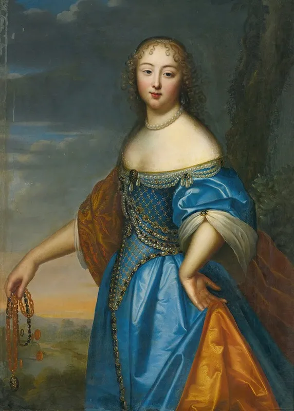 Portrait Of A Lady 99 Wall Art by Charles Beaubrun - High-Resolution Digital Print