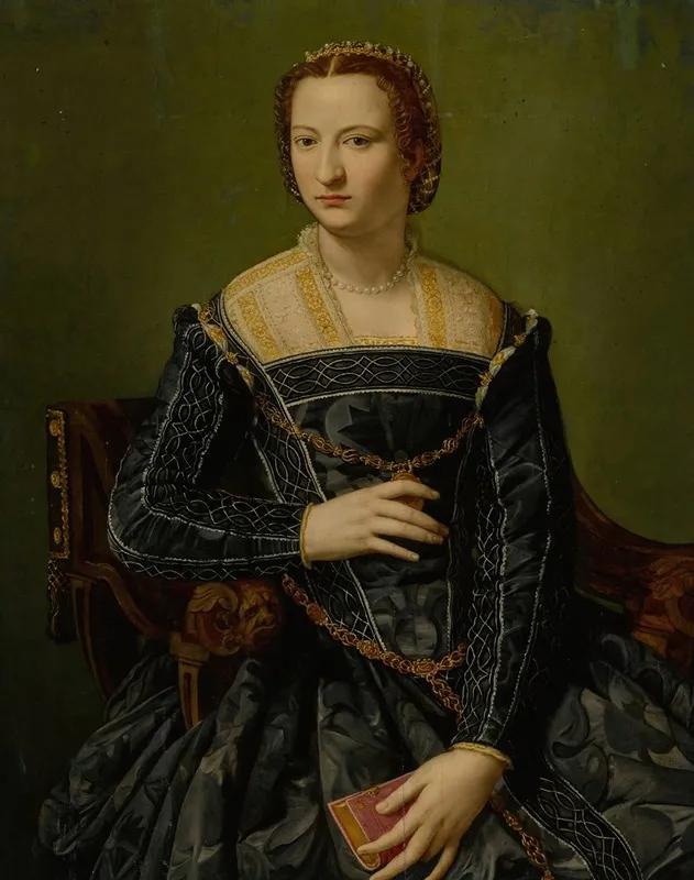 Portrait Of A Lady In Black 2