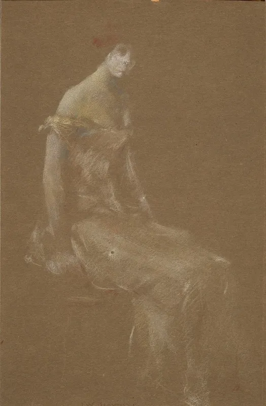 Portrait Of A Lady In Pink 3