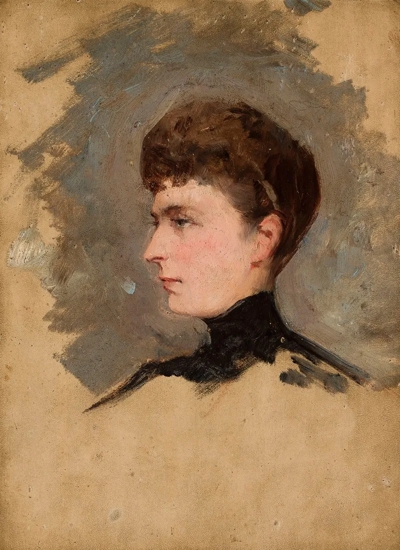 Portrait Of A Lady Sketch