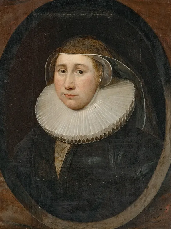 Portrait Of A Lady Traditionally Identified As Cornelia Huysmans
