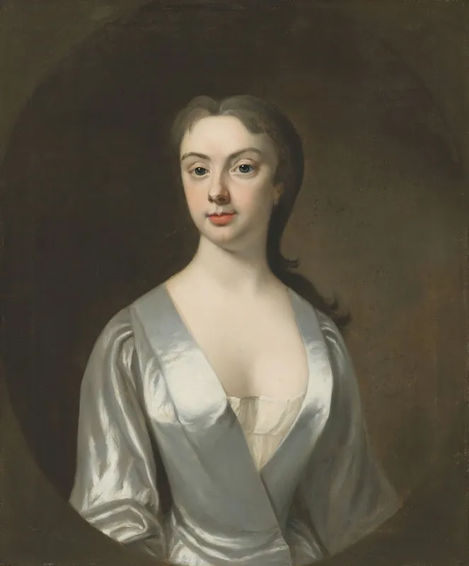 Portrait Of A Lady Traditionally Identified As Joyce Leeson Wall Art by Anthony Lee - High-Resolution Digital Print