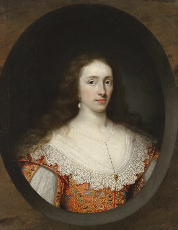 Portrait Of A Lady Traditionally Identified As Mary Chetwynd D 1637
