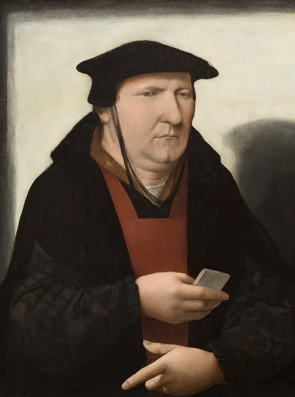 Portrait Of A Man 104 Wall Art by Cornelius Anthonisz - High-Resolution Digital Print
