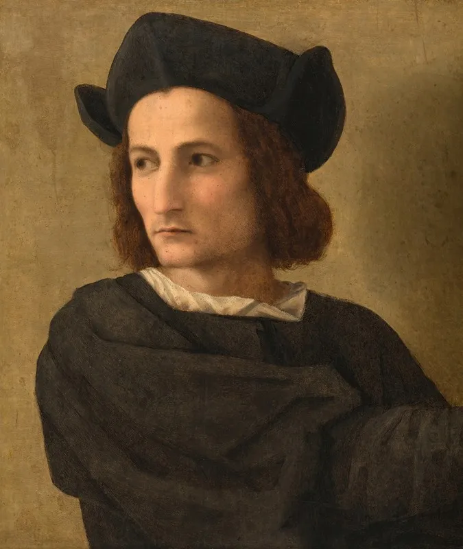 Portrait Of A Man 108 Wall Art by Franciabigio - High-Resolution Digital Print