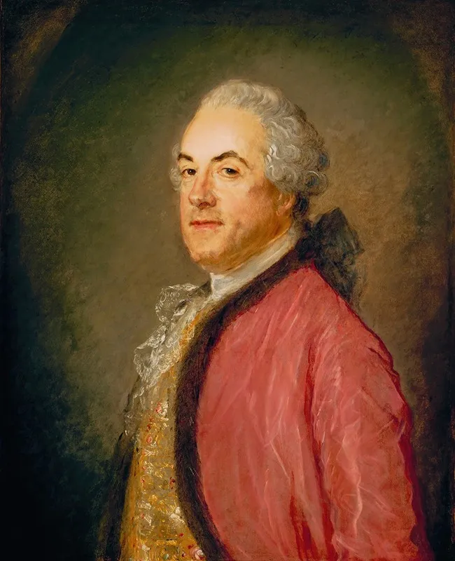 Portrait Of A Man 114 Wall Art by Jean Baptiste Perroneau - High-Resolution Digital Print