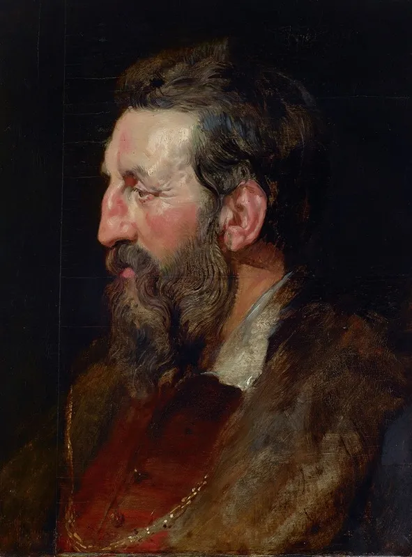 Portrait Of A Man 12 Wall Art by Peter Paul Rubens - High-Resolution Digital Print