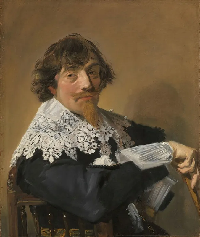 Portrait Of A Man 132 Wall Art by Frans Hals - High-Resolution Digital Print