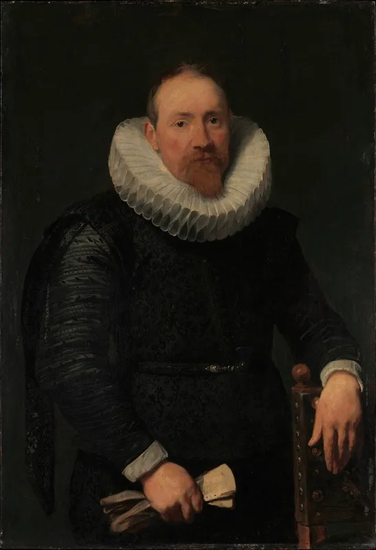 Portrait Of A Man 136 Wall Art by Anthony van Dyck - High-Resolution Digital Print