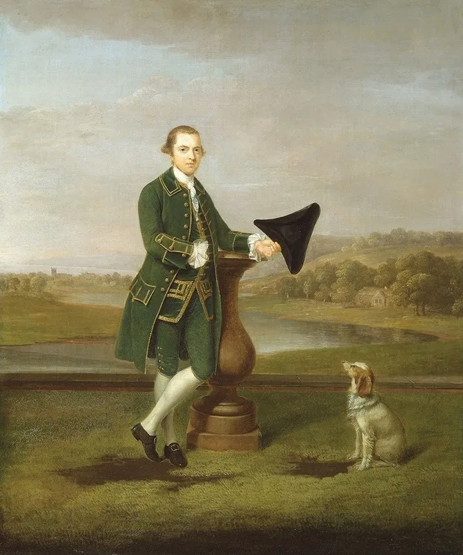 Portrait Of A Man 148 Wall Art by Arthur Devis - High-Resolution Digital Print