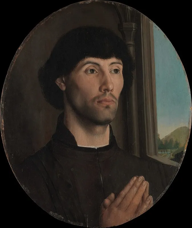 Portrait Of A Man 159 Wall Art by Hugo van der Goes - High-Resolution Digital Print