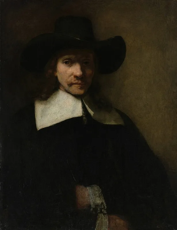 Portrait Of A Man 168 Wall Art by Rembrandt van Rijn - High-Resolution Digital Print