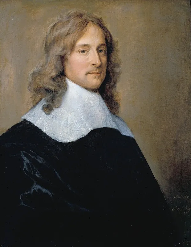 Portrait Of A Man 2 2 Wall Art by Adriaen Hanneman - High-Resolution Digital Print