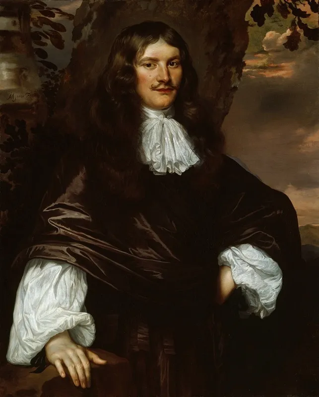 Portrait Of A Man 216 Wall Art by Jan Mijtens - High-Resolution Digital Print
