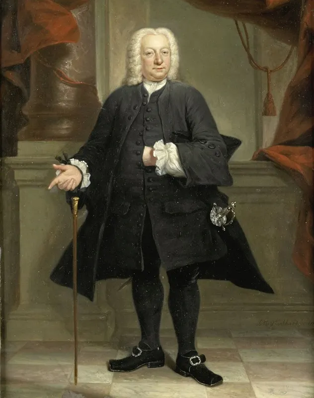 Portrait Of A Man 236 Wall Art by Jan Maurits Quinkhard - High-Resolution Digital Print