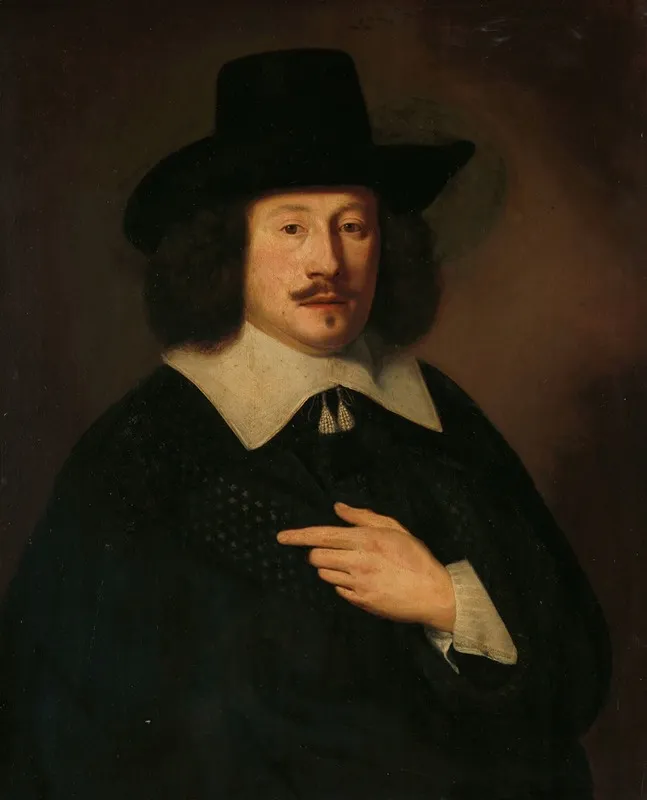 Portrait Of A Man 241 Wall Art by Pieter Dubordieu - High-Resolution Digital Print