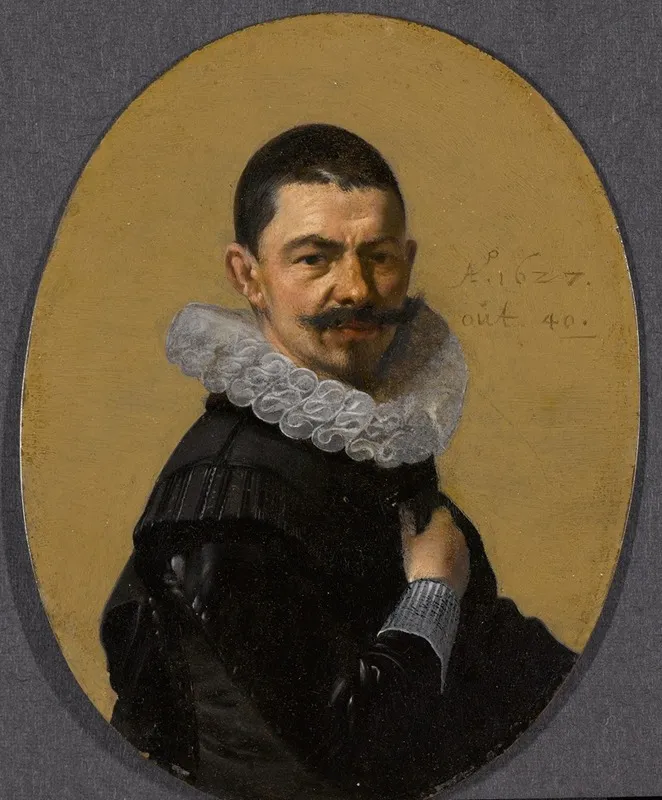 Portrait Of A Man 243 Wall Art by Willem Cornelisz Duyster - High-Resolution Digital Print