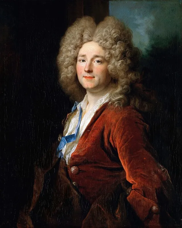 Portrait Of A Man 255 Wall Art by Nicolas de Largillière - High-Resolution Digital Print