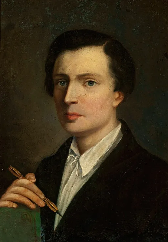 Portrait Of A Man 276 Wall Art by Walenty Wańkowicz - High-Resolution Digital Print