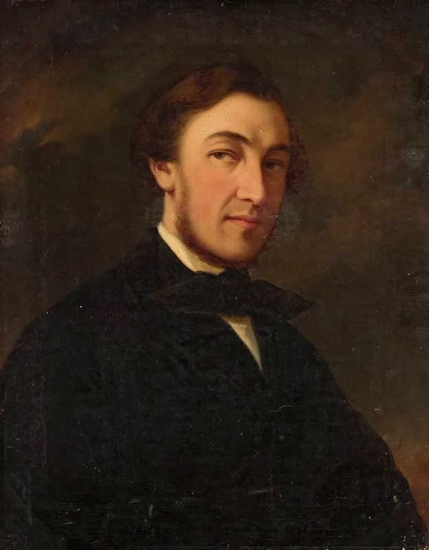 Portrait Of A Man 278 Wall Art by Władysław Majeranowski - High-Resolution Digital Print