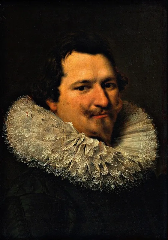 Portrait Of A Man 285 Wall Art by Paulus Moreelse - High-Resolution Digital Print
