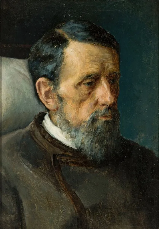 Portrait Of A Man 295 Wall Art by Ivan Kramskoi - High-Resolution Digital Print