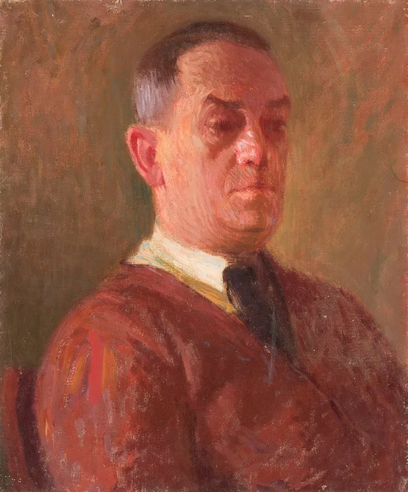 Portrait Of A Man 296 Wall Art by Edward Butrymowicz - High-Resolution Digital Print