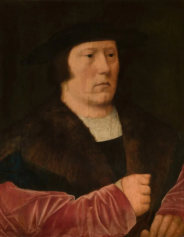Portrait Of A Man 305 Wall Art by Albert Cornelis - High-Resolution Digital Print