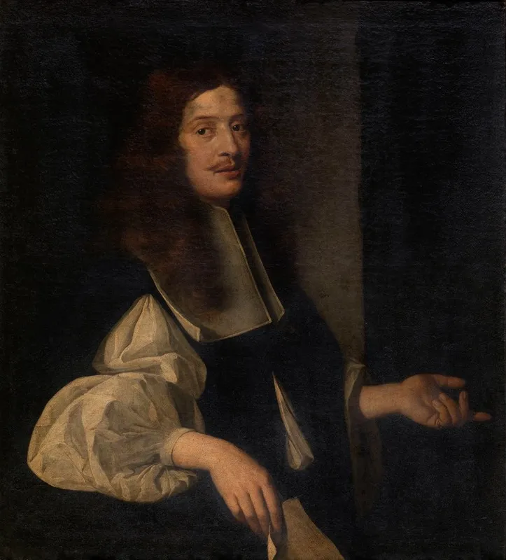 Portrait Of A Man 308 Wall Art by Benjamin von Block - High-Resolution Digital Print