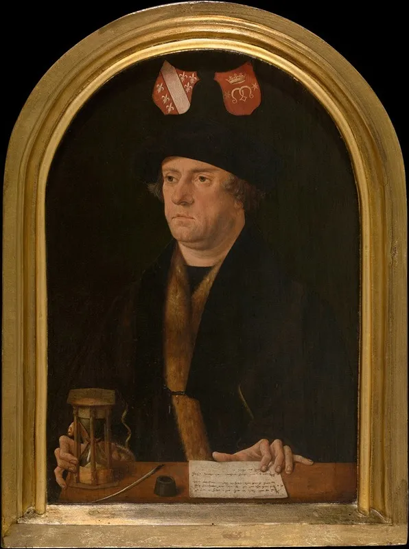 Portrait Of A Man 314 Wall Art by Jacob Cornelisz. van Oostsanen - High-Resolution Digital Print