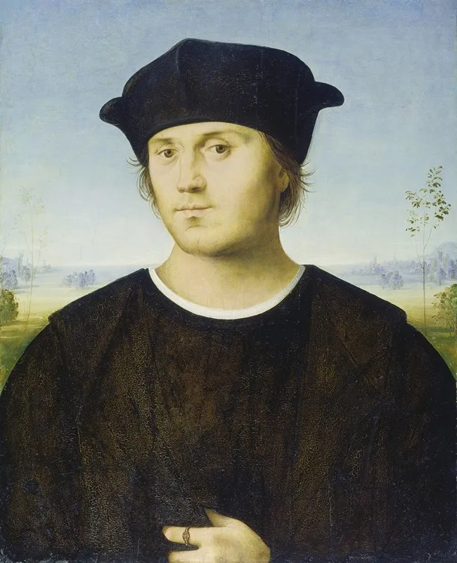 Portrait Of A Man 369 Wall Art by Amico Aspertini - High-Resolution Digital Print