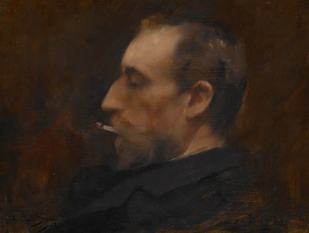 Portrait Of A Man 379 Wall Art by Carolus-Duran - High-Resolution Digital Print