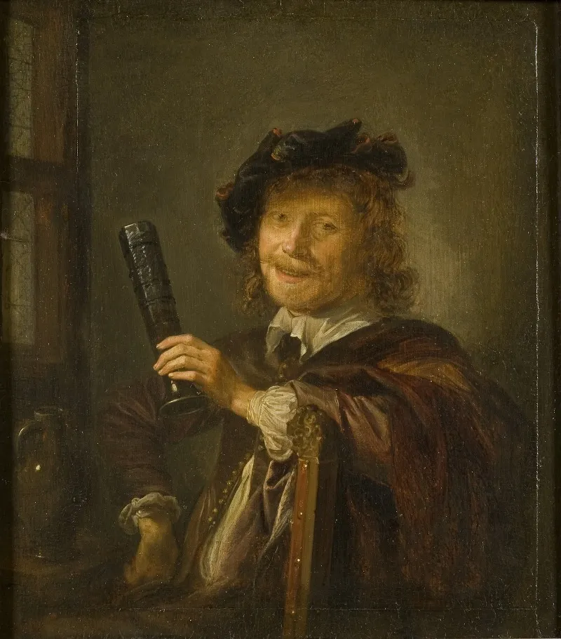 Portrait Of A Man 382 Wall Art by Gerrit Dou - High-Resolution Digital Print
