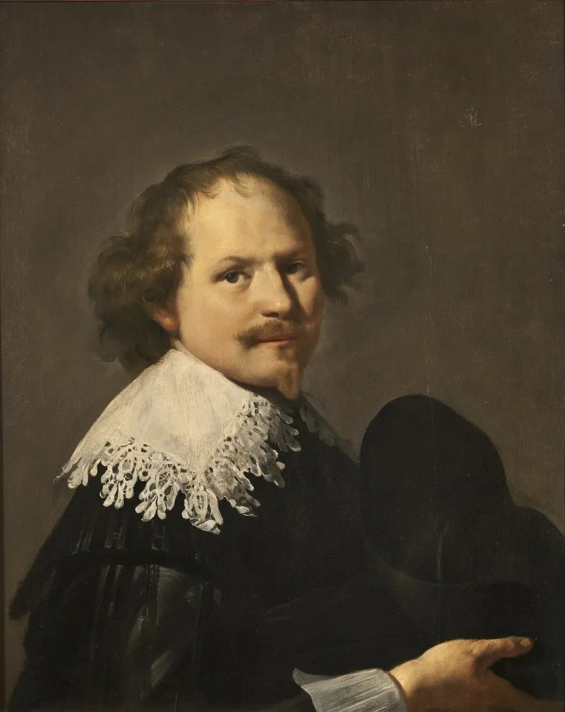 Portrait Of A Man 384 Wall Art by Johannes Paulus Moreelse - High-Resolution Digital Print