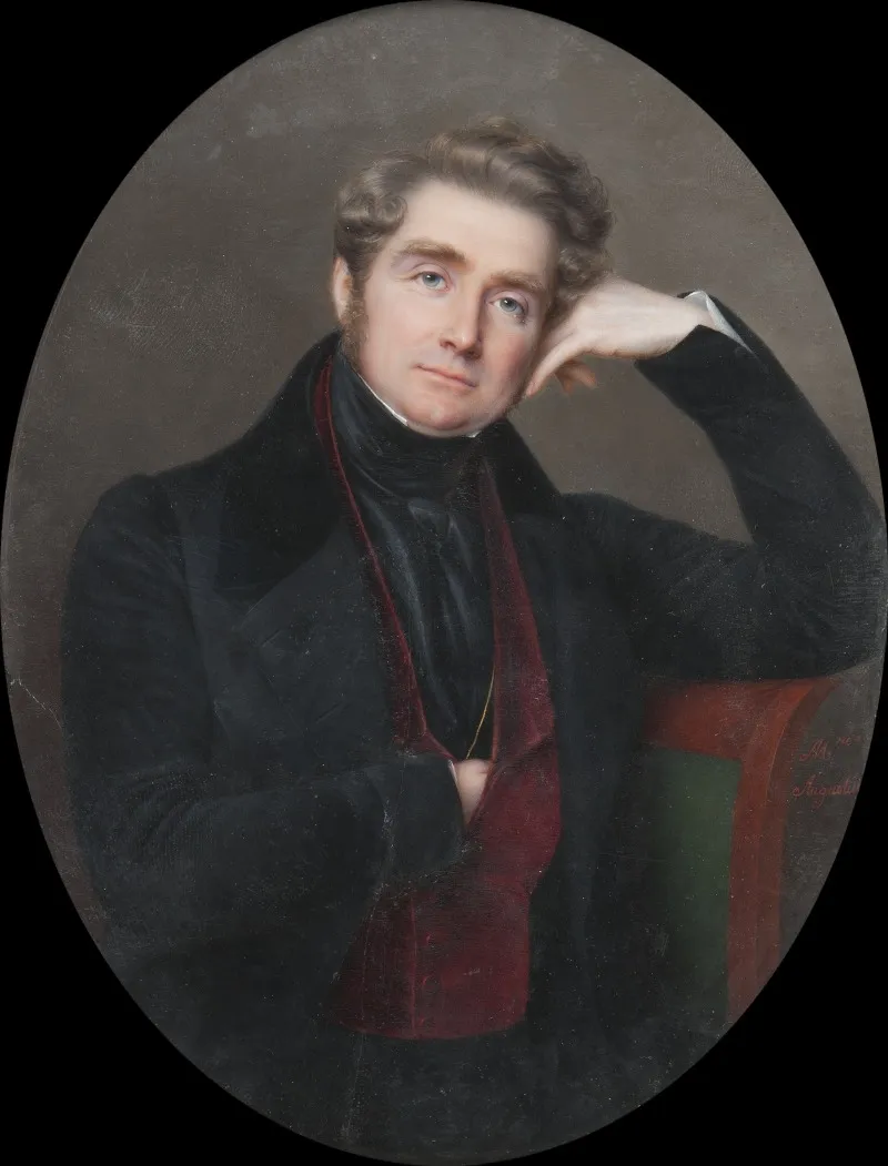 Portrait Of A Man 385 Wall Art by Pauline Augustin - High-Resolution Digital Print