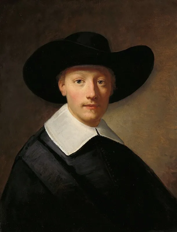 Portrait Of A Man 3 Wall Art by Govert Flinck - High-Resolution Digital Print