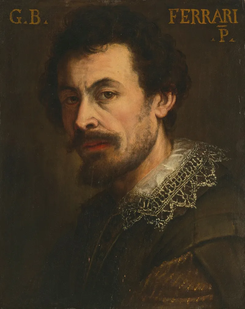 Portrait Of A Man 413 Wall Art by Giovan Battista Ferrario - High-Resolution Digital Print